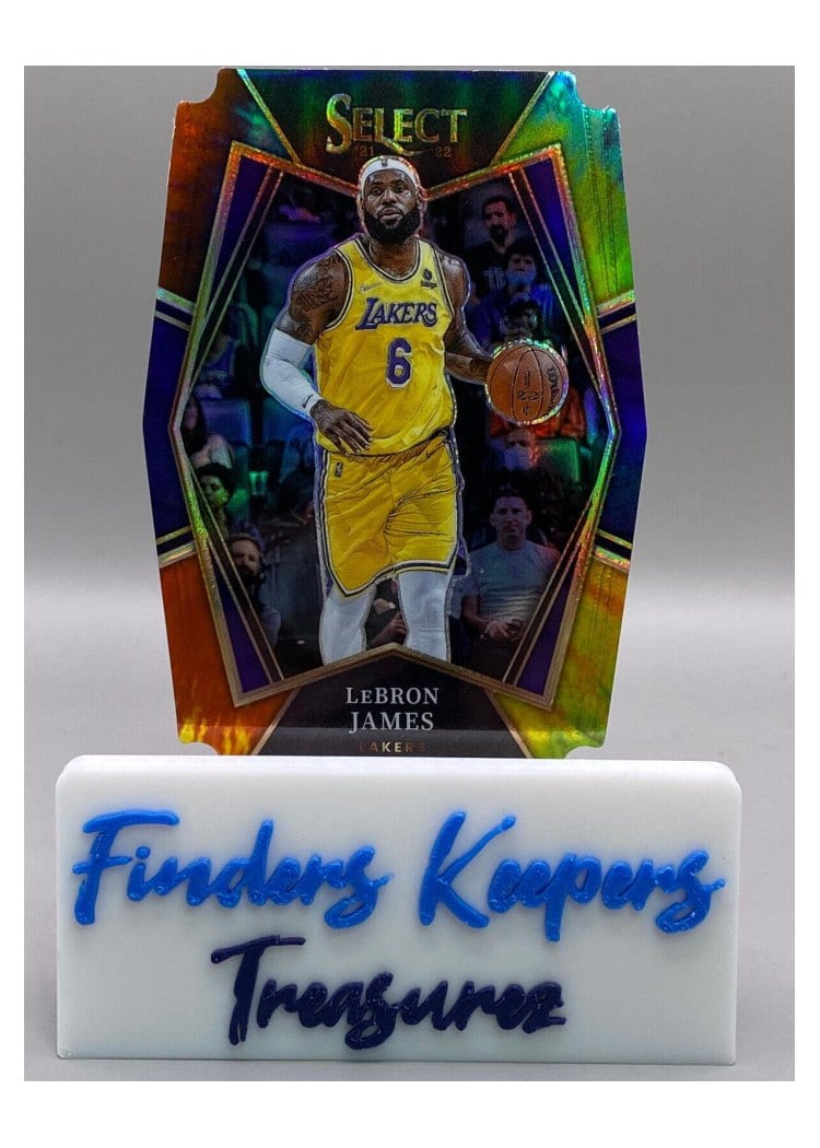 2021-22 Panini Select Base Set LeBron James #195 card