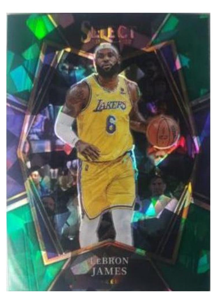 2021-22 Panini Select Base Set LeBron James #219 card
