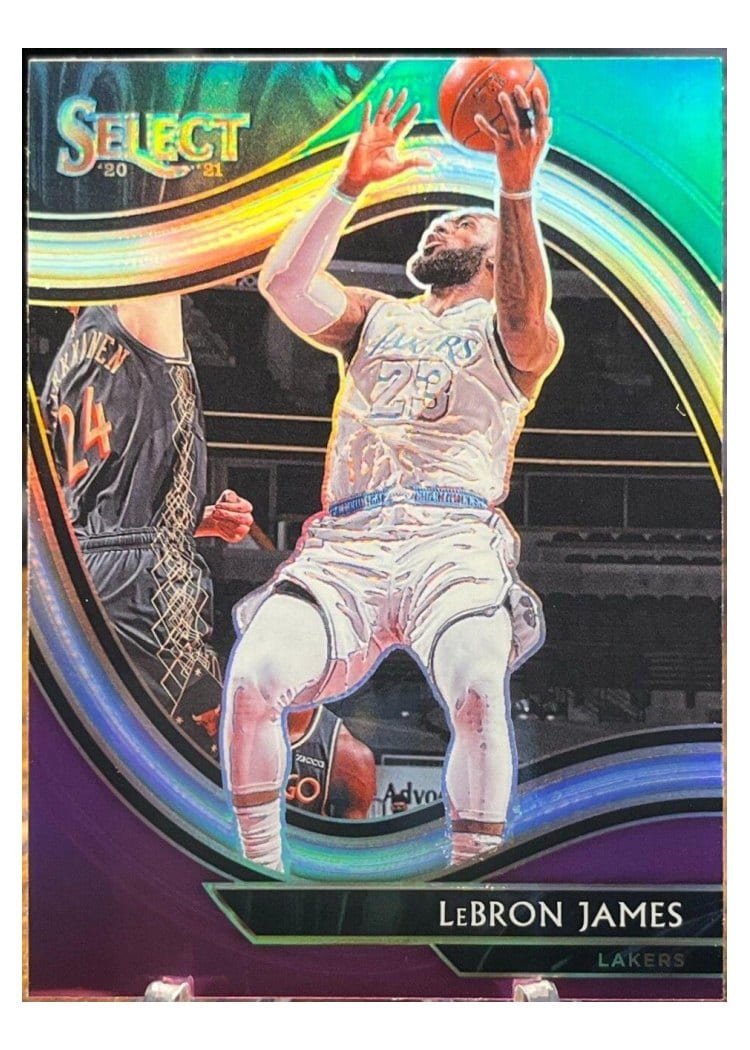 2021-22 Panini Select Base Set LeBron James #219 card