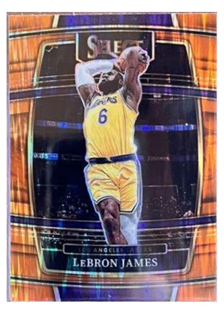 2021-22 Panini Select Base Set LeBron James #219 card
