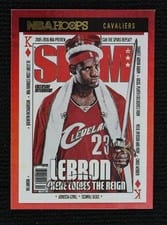 2021 Panini Hoops SLAM Lebron James #93 card