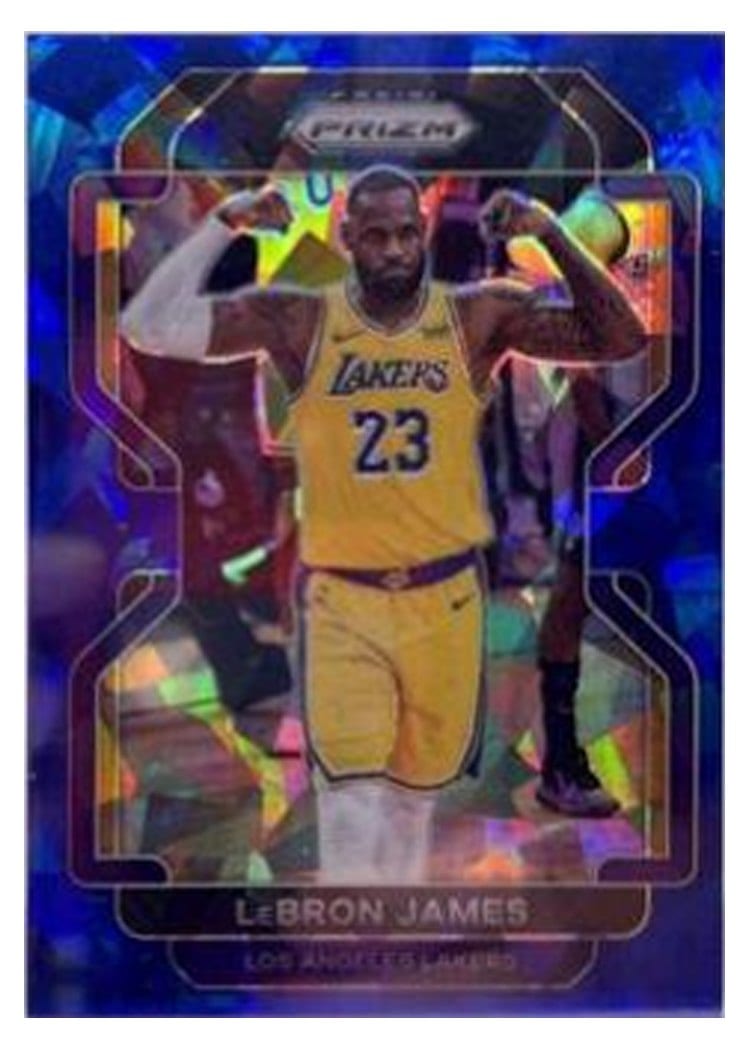 2021 Panini Prizm LeBron James #91 card
