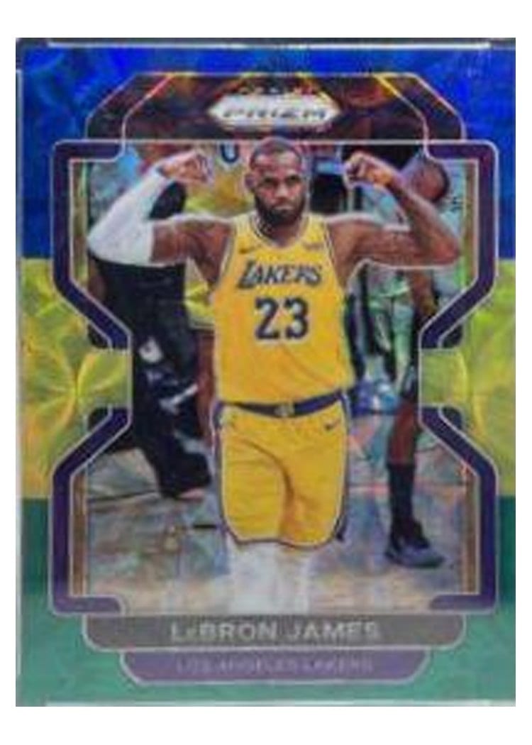 2021 Panini Prizm LeBron James #91 card