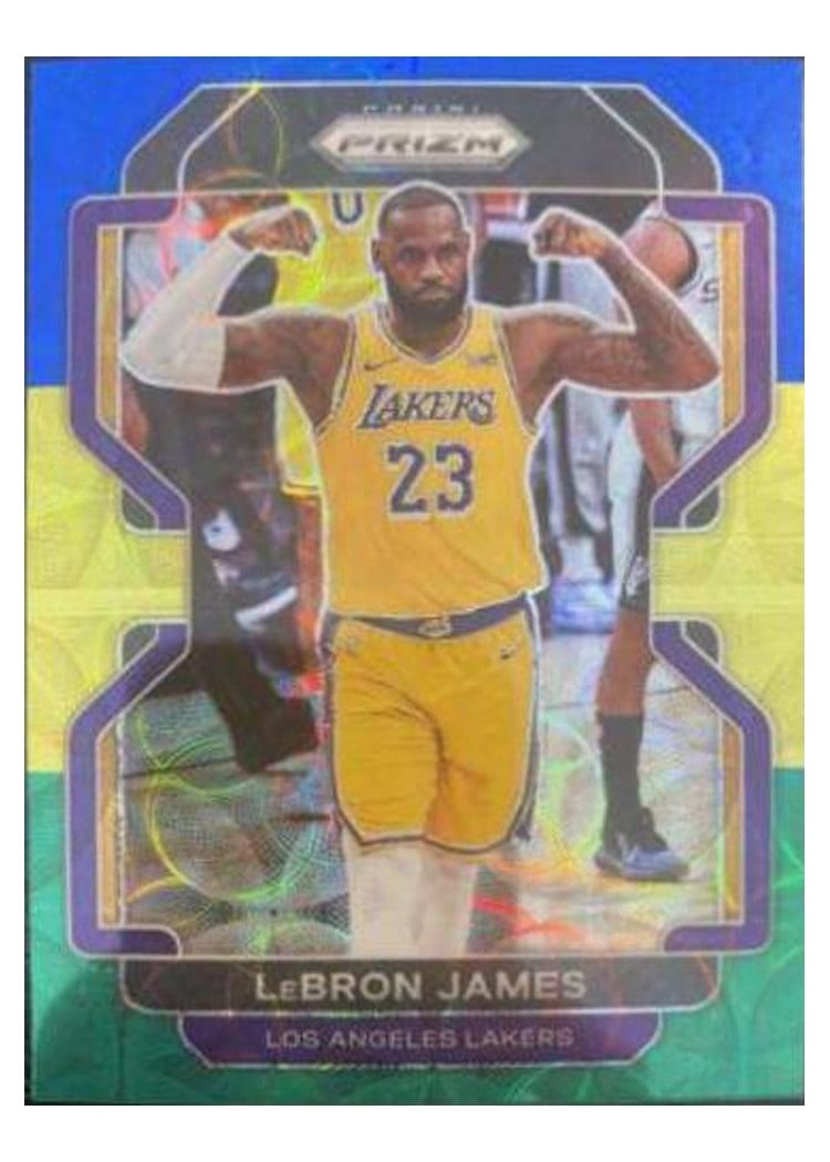 2021 Panini Prizm LeBron James #91 card