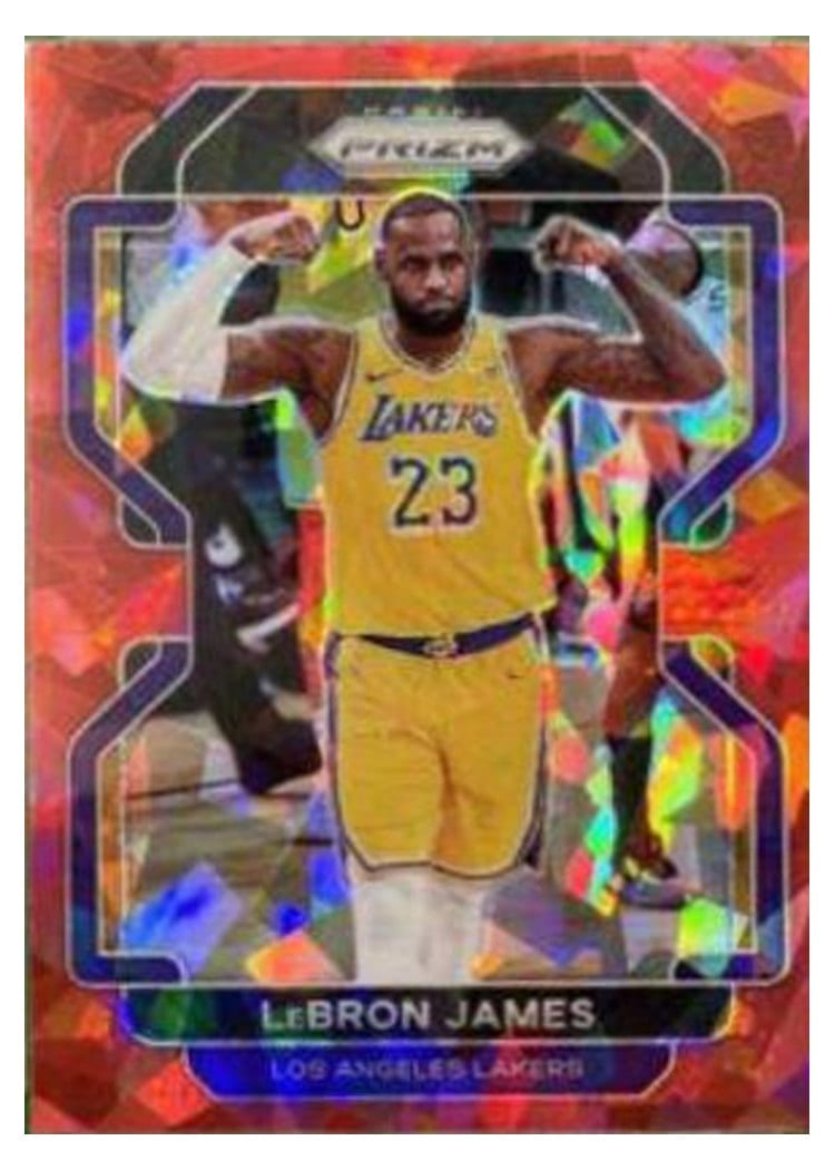 2021 Panini Prizm LeBron James #91 card