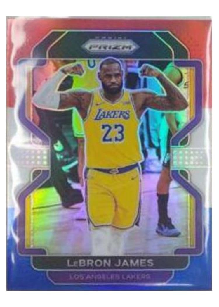 2021 Panini Prizm LeBron James #91 card