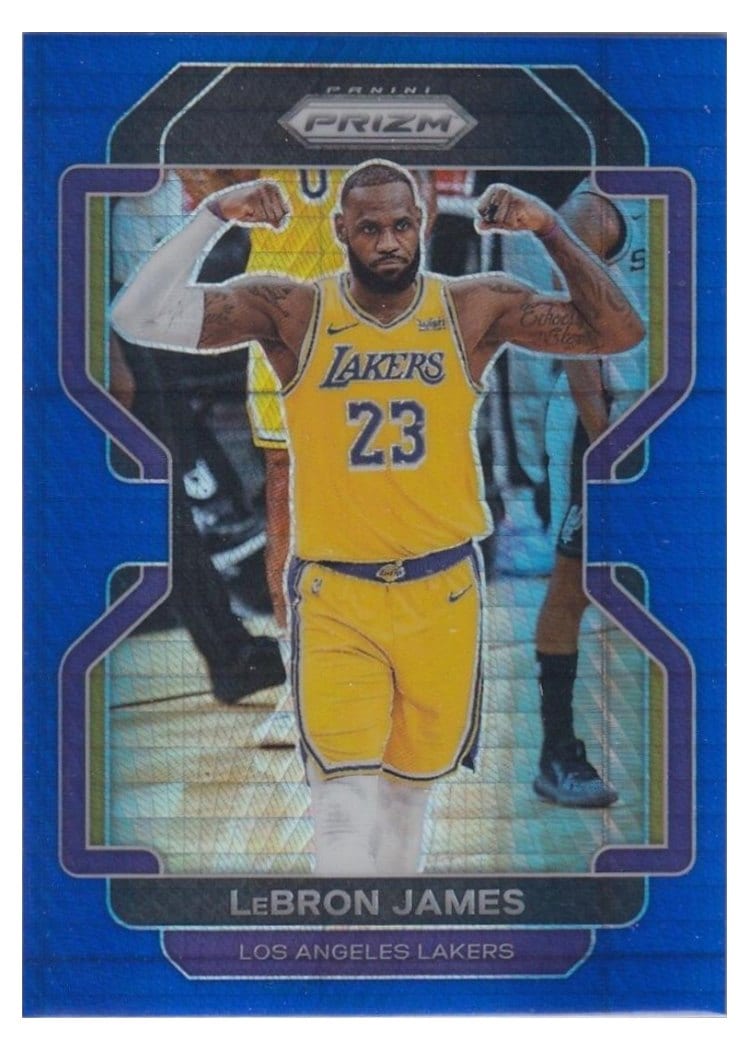 2021 Panini Prizm LeBron James #91 card