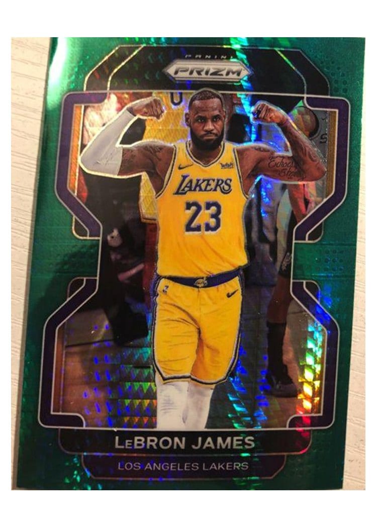 2021 Panini Prizm LeBron James #91 card
