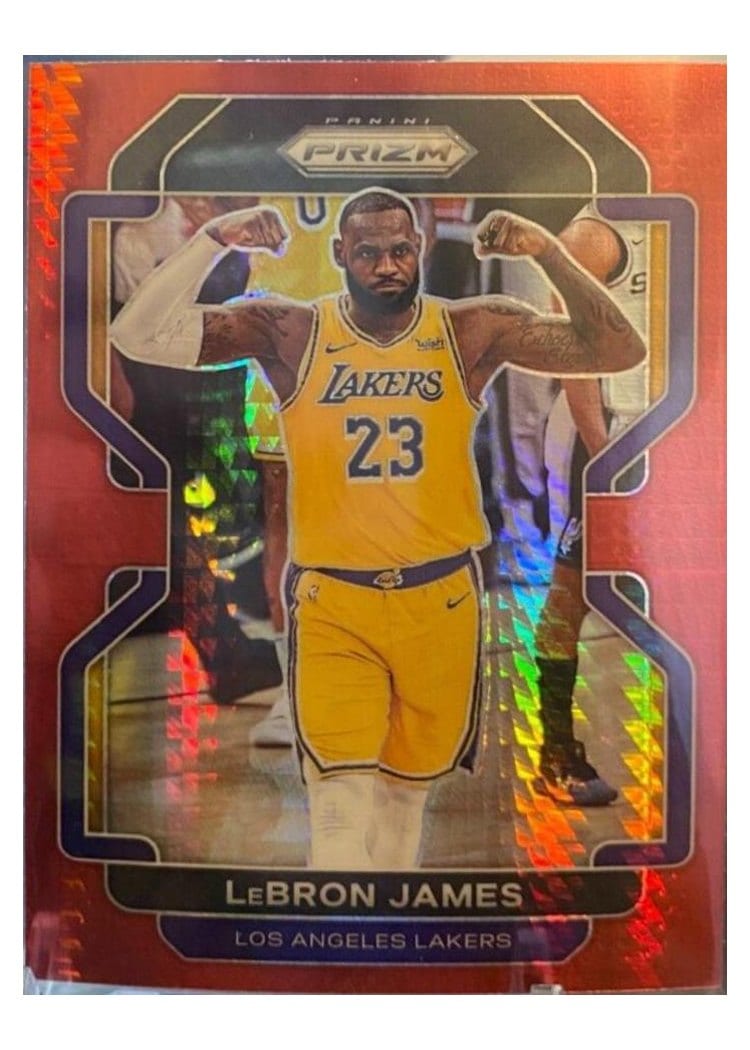 2021 Panini Prizm LeBron James #91 card