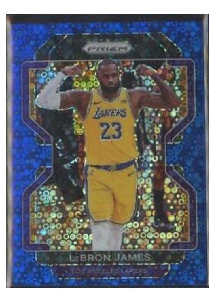 2021 Panini Prizm LeBron James #91 card