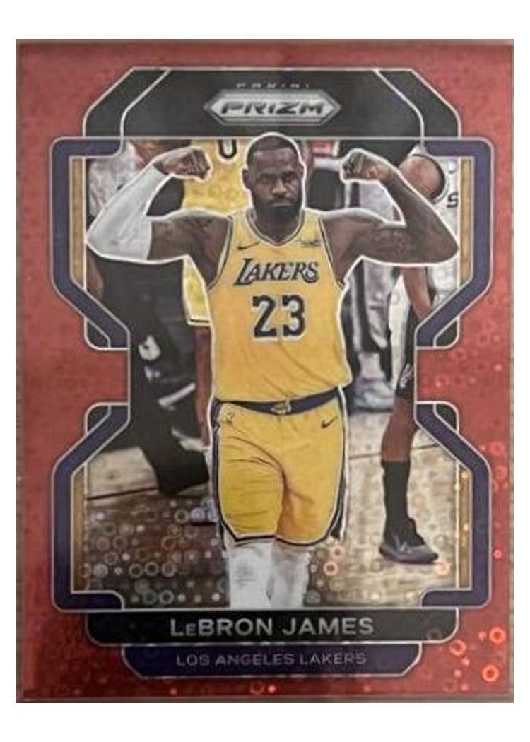 2021 Panini Prizm LeBron James #91 card