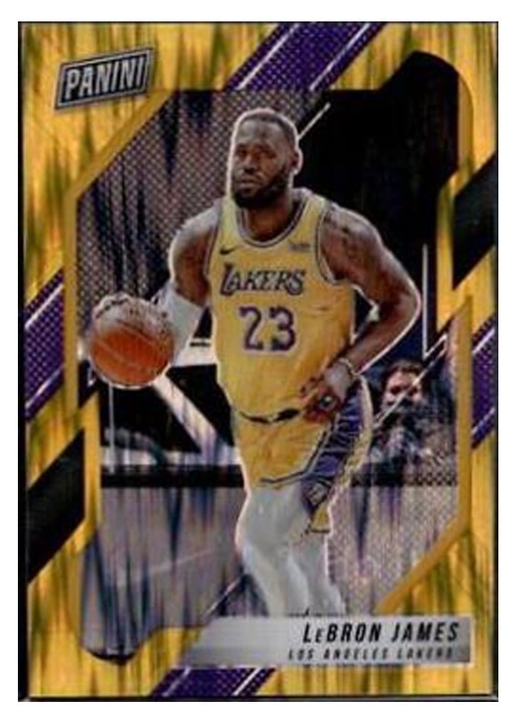 2021 Panini Prizm LeBron James #91 card