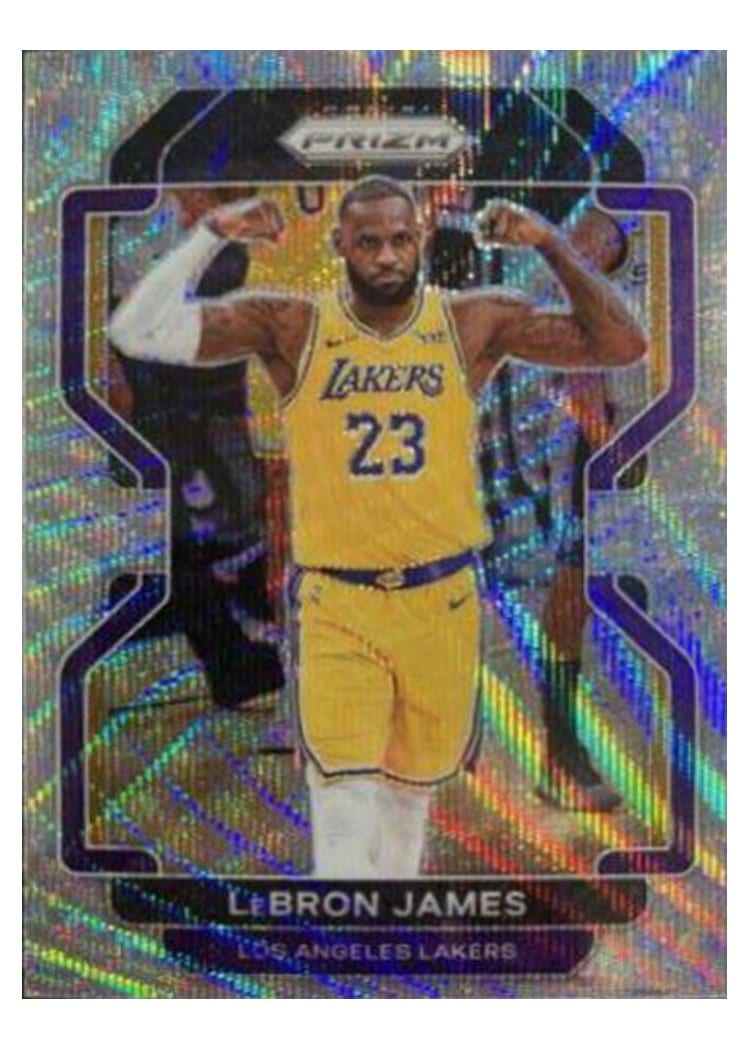2021 Panini Prizm LeBron James #91 card