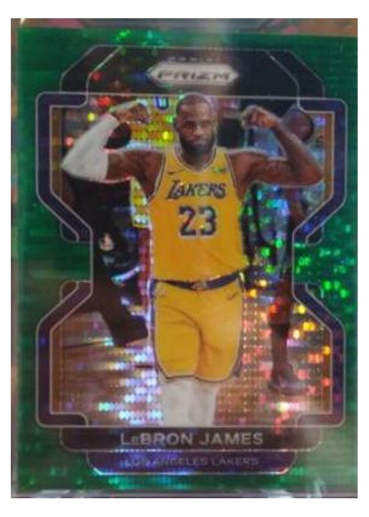 2021 Panini Prizm LeBron James #91 card
