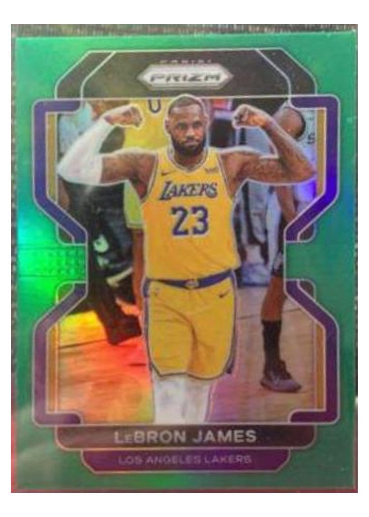 2021 Panini Prizm LeBron James #91 card