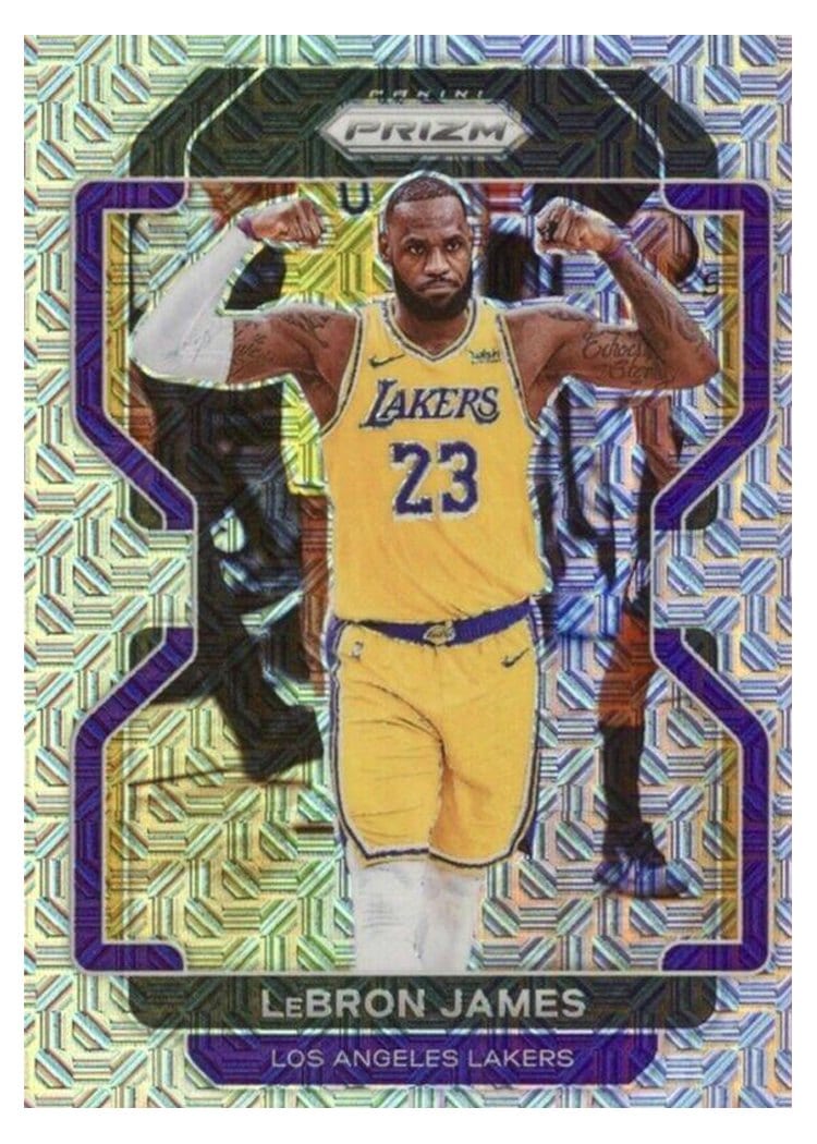 2021 Panini Prizm LeBron James #91 card