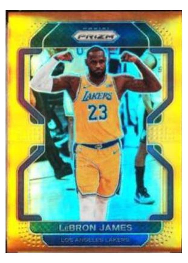 2021 Panini Prizm LeBron James #91 card