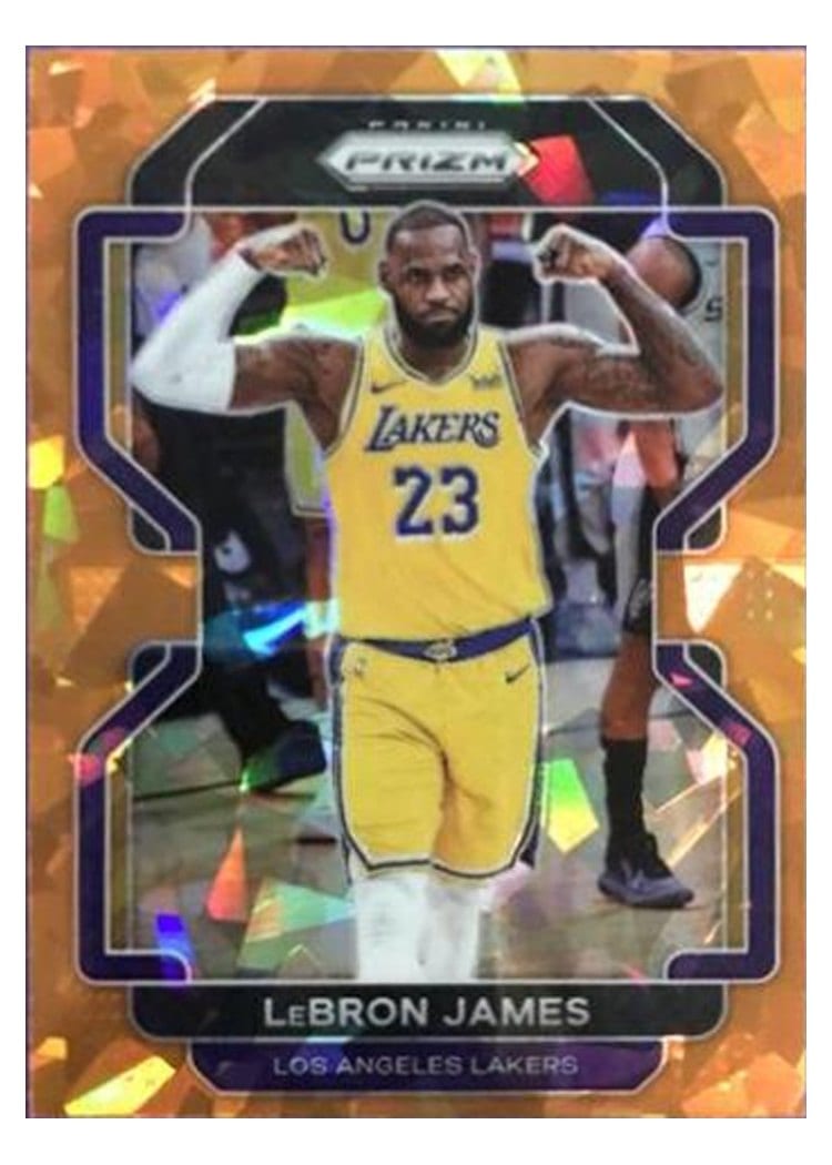 2021 Panini Prizm LeBron James #91 card
