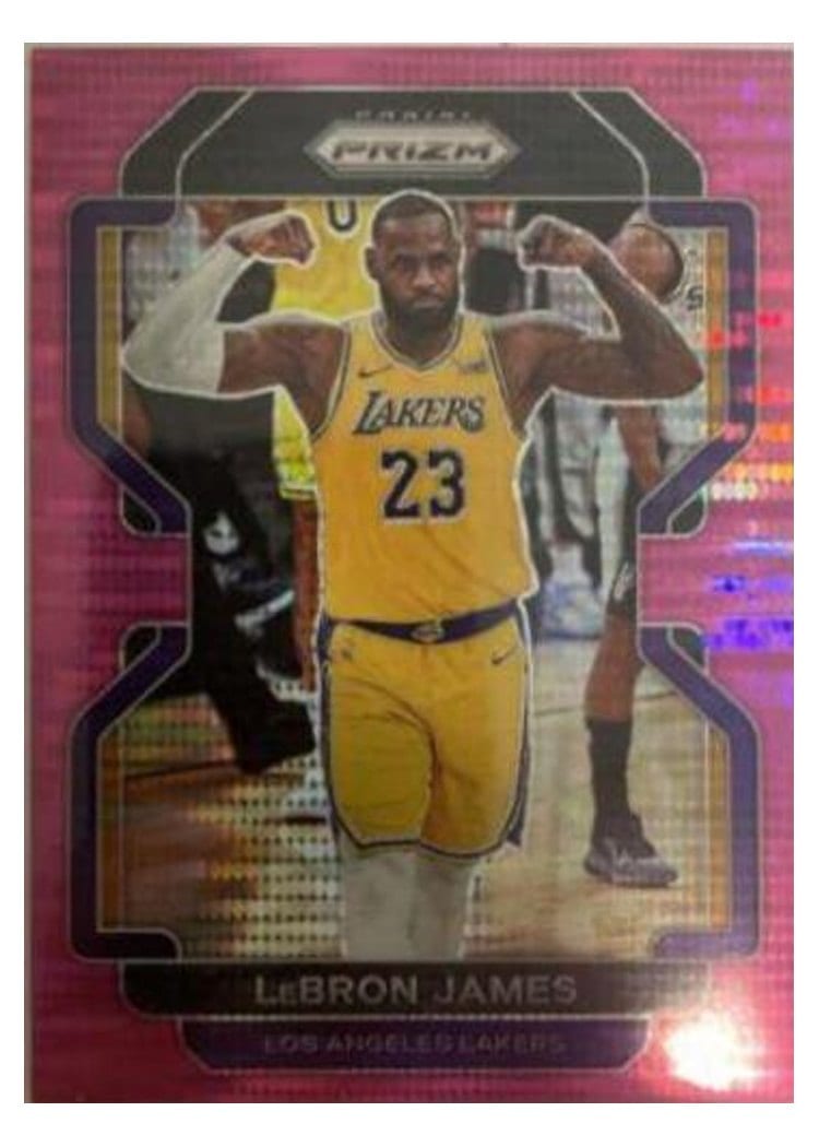 2021 Panini Prizm LeBron James #91 card