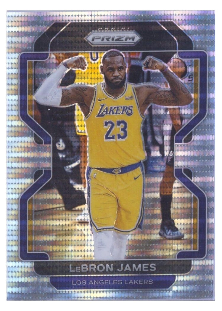2021 Panini Prizm LeBron James #91 card