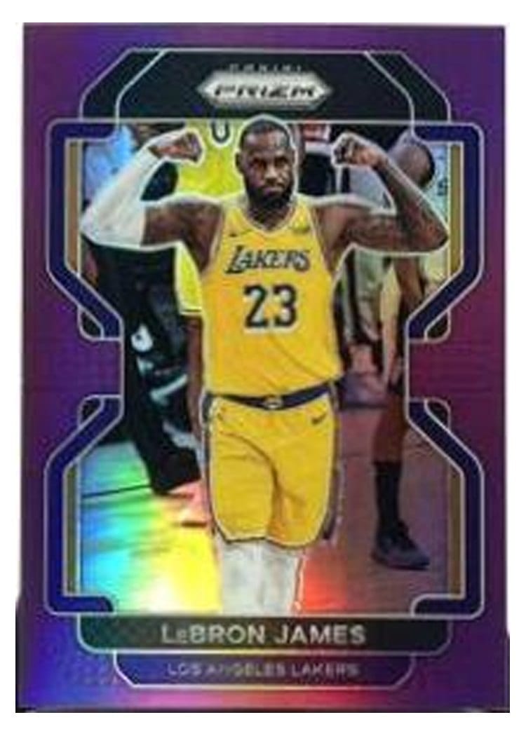 2021 Panini Prizm LeBron James #91 card