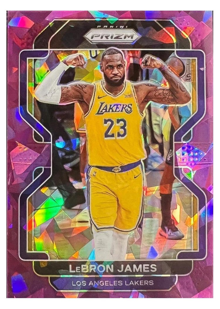 2021 Panini Prizm LeBron James #91 card