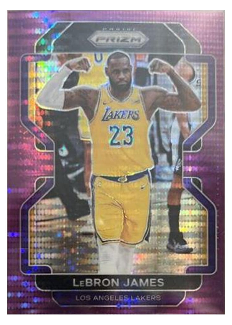 2021 Panini Prizm LeBron James #91 card