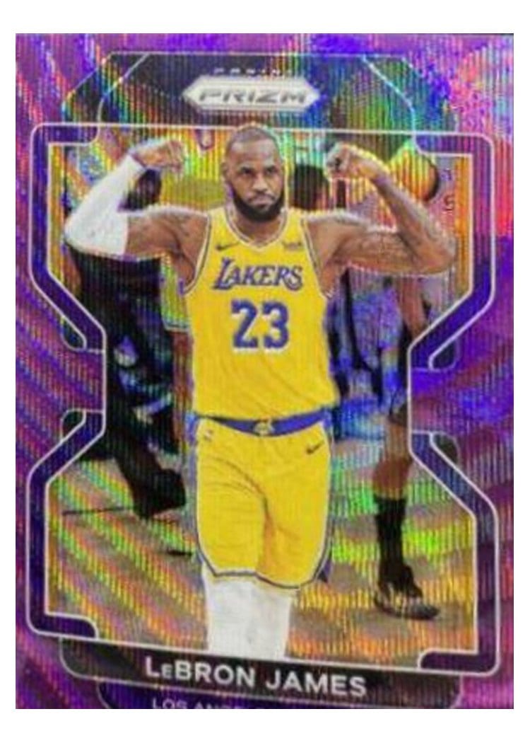 2021 Panini Prizm LeBron James #91 card