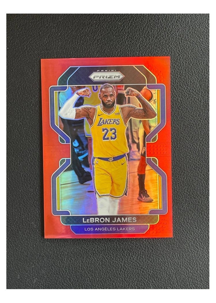 2021 Panini Prizm LeBron James #91 card