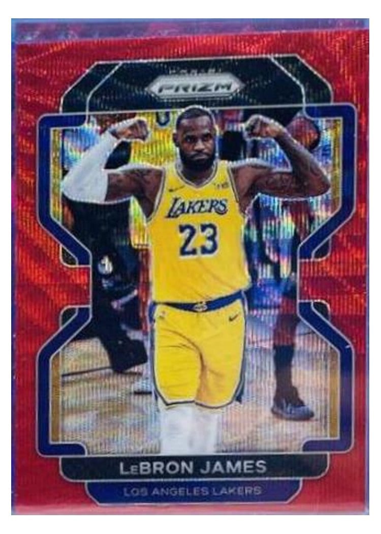 2021 Panini Prizm LeBron James #91 card