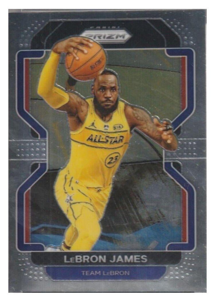 2021 Panini Prizm LeBron James Hobby Variation #91 card