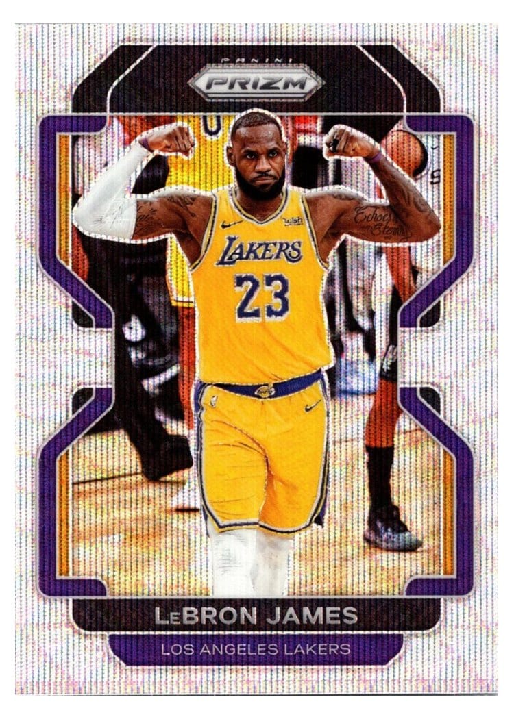 2021 Panini Prizm LeBron James #91 card