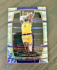 2021 Panini Select LeBron James #100 card