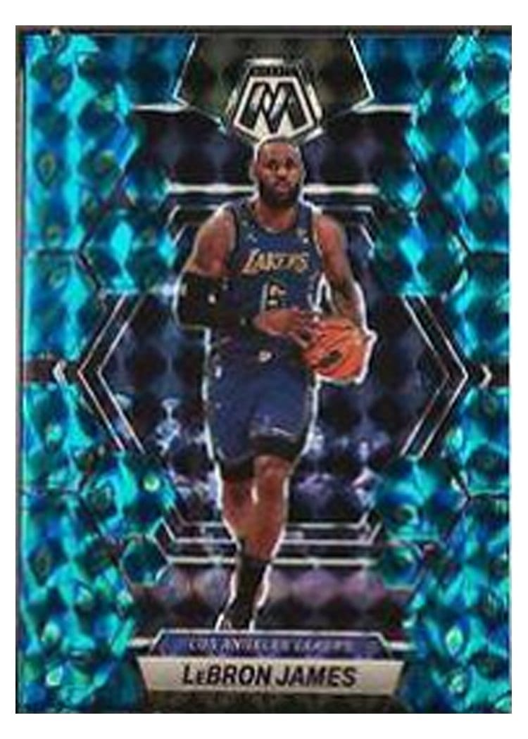 2022-23 Panini Mosaic Base Set LeBron James #98 card