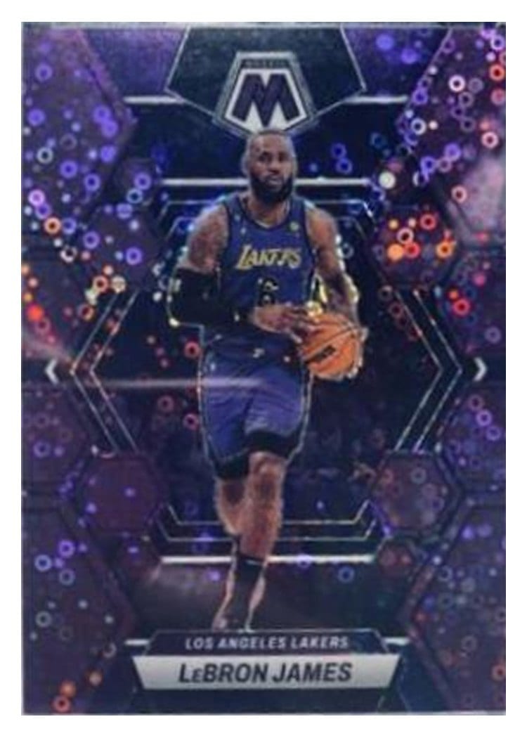 2022-23 Panini Mosaic Base Set LeBron James #98 card