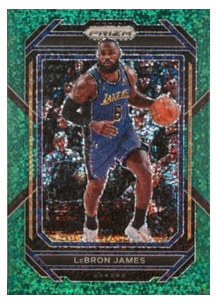 2022-23 Panini Prizm Base Set LeBron James #134 card