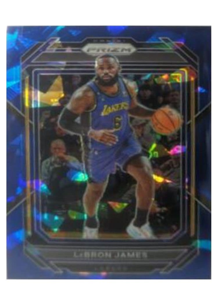 2022-23 Panini Prizm Base Set LeBron James #134 card
