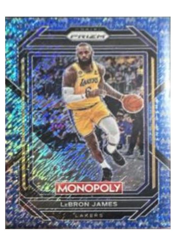 2022-23 Panini Prizm Base Set LeBron James #134 card