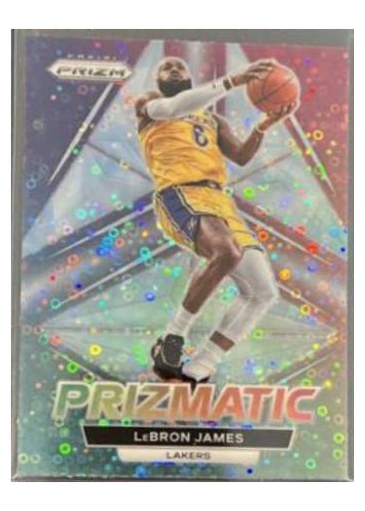 2022-23 Panini Prizm Base Set LeBron James #134 card
