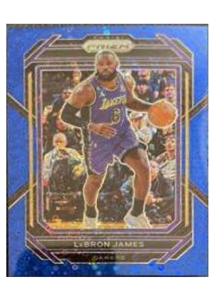 2022-23 Panini Prizm Base Set LeBron James #134 card
