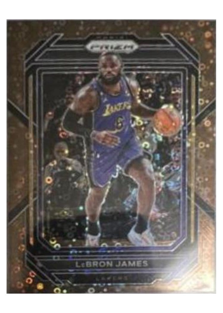 2022-23 Panini Prizm Base Set LeBron James #134 card