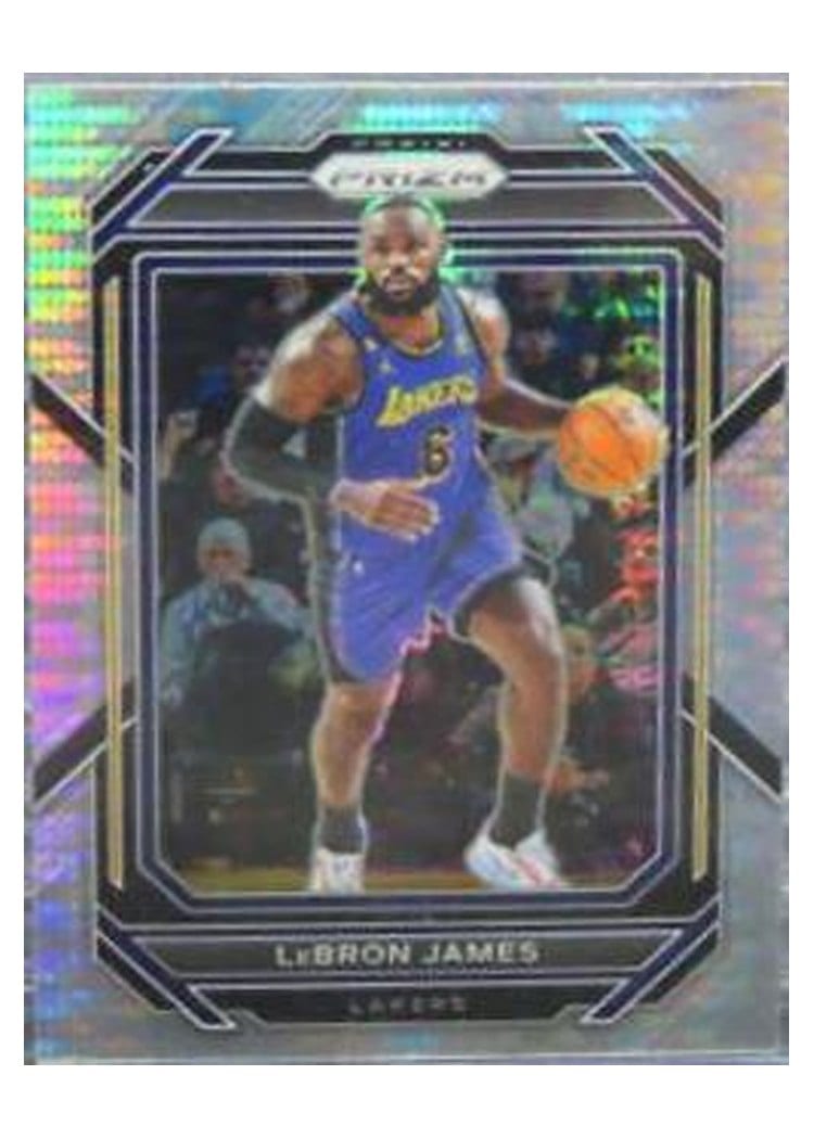 2022-23 Panini Prizm Base Set LeBron James #134 card