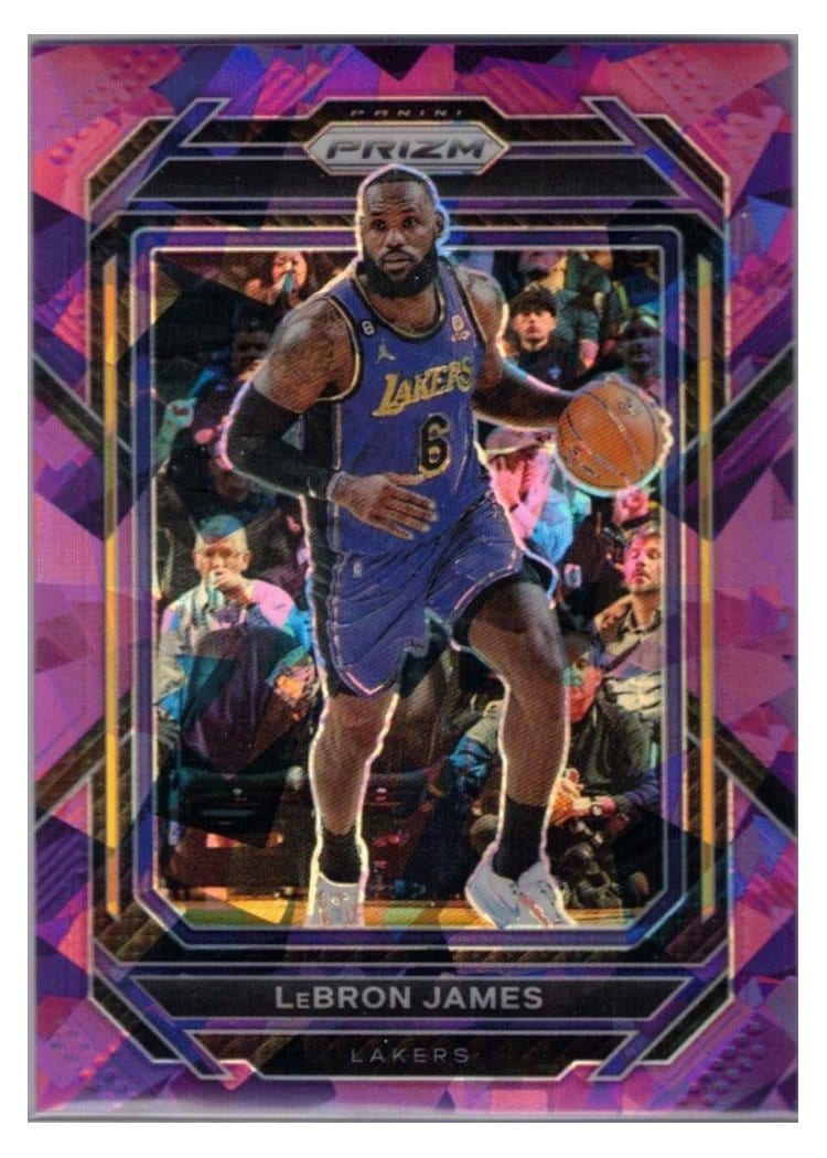 2022-23 Panini Prizm Base Set LeBron James #134 card