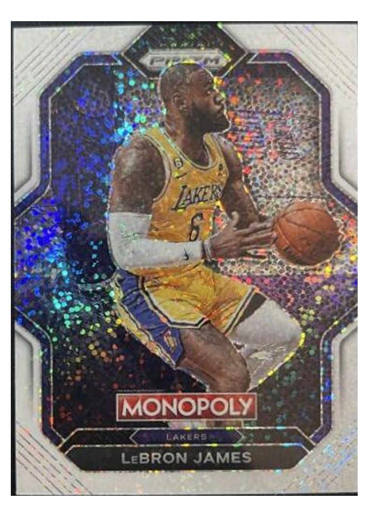 2022-23 Panini Prizm Base Set LeBron James #134 card