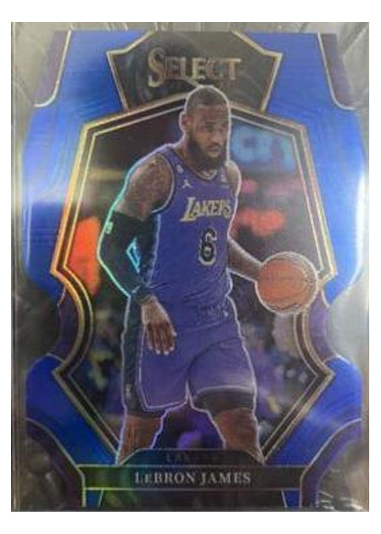 2022-23 Panini Select Base Set LeBron James #126 card