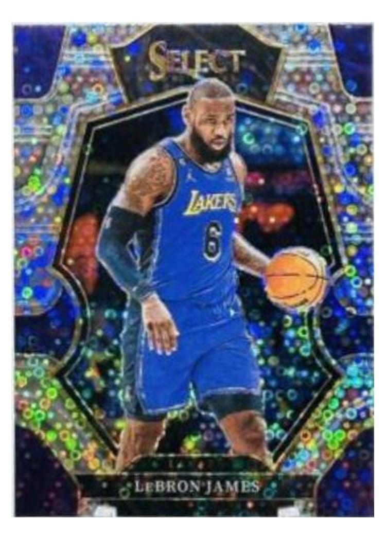 2022-23 Panini Select Base Set LeBron James #126 card