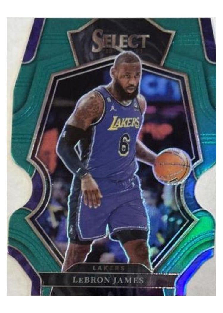 2022-23 Panini Select Base Set LeBron James #126 card