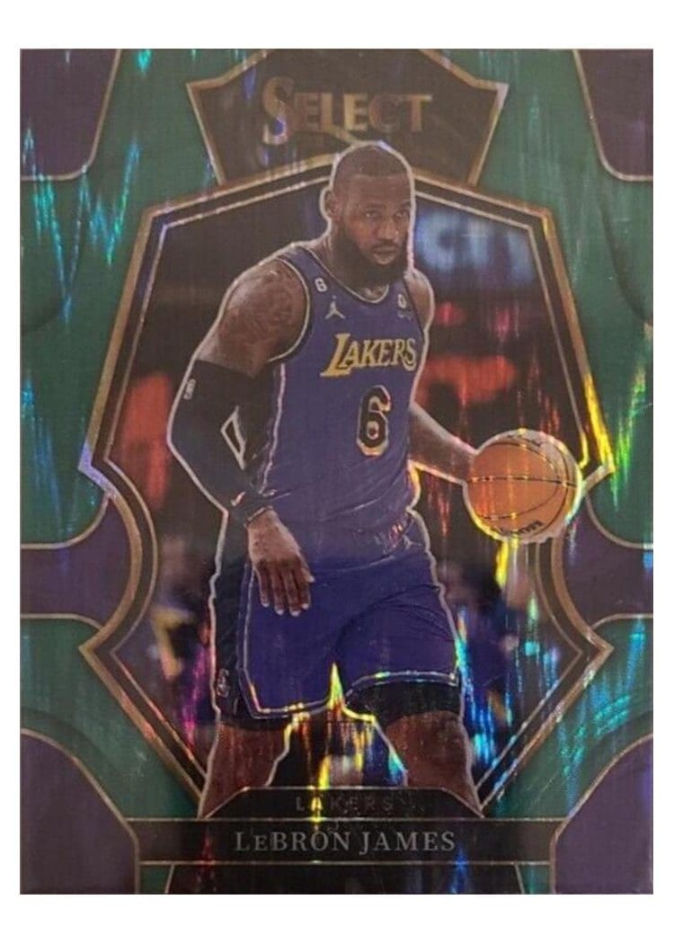 2022-23 Panini Select Base Set LeBron James #126 card
