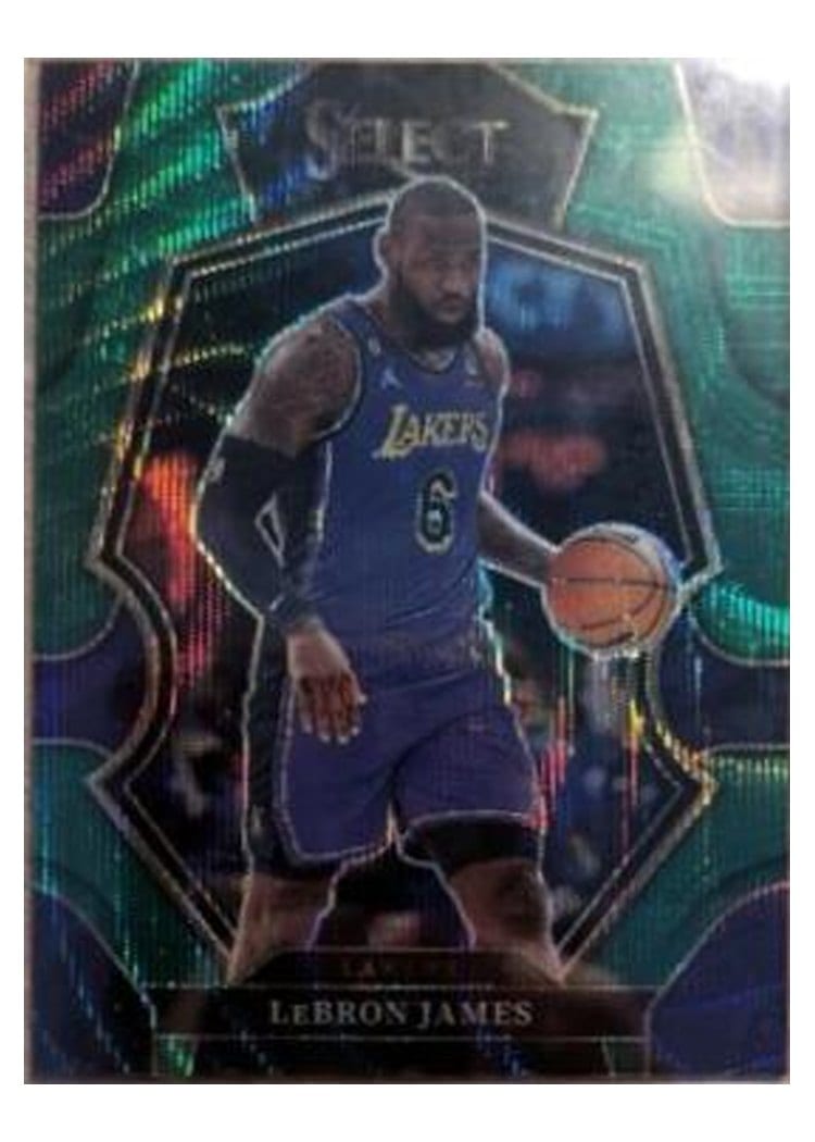 2022-23 Panini Select Base Set LeBron James #126 card