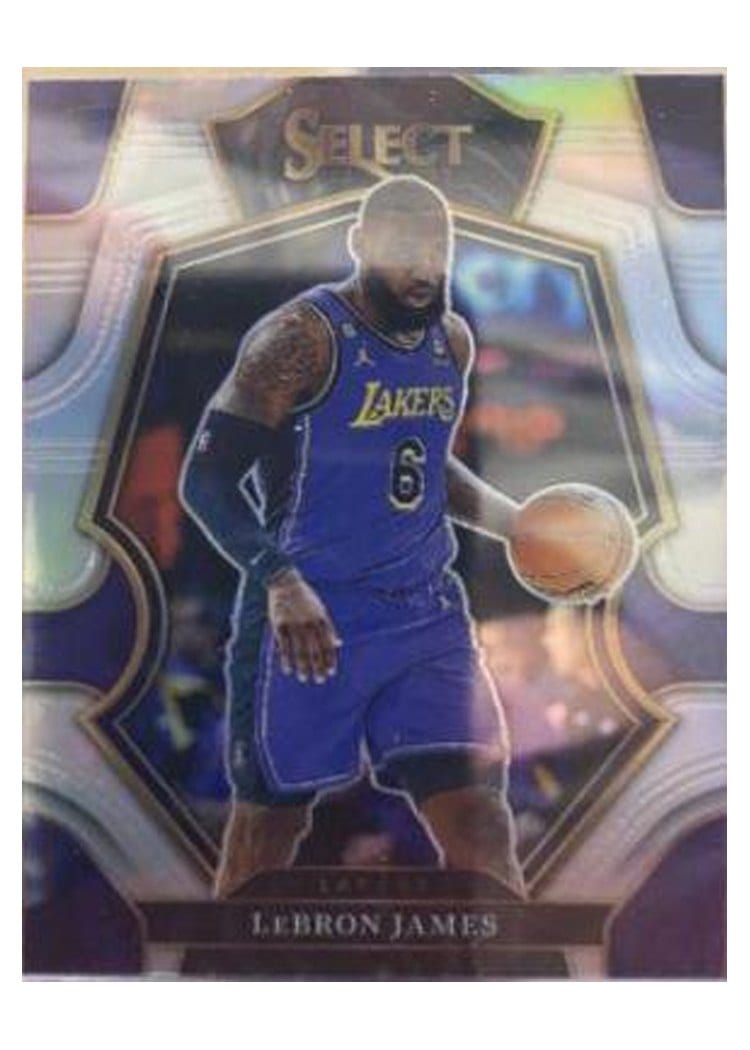 2022-23 Panini Select Base Set LeBron James #126 card